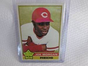 1976 Topps Joe Morgan Card...