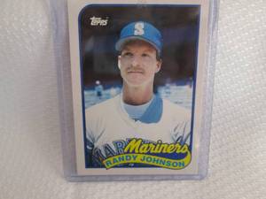 1989 Topps Randy Johnson Rookie Car...