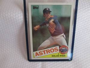 1985 Topps Nolan Ryan Card...
