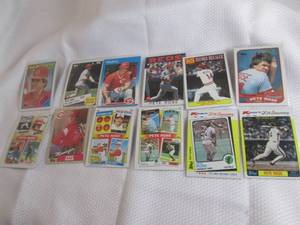 Assorted Pete Rose Cards...