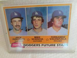 1981 Topps Fernando Valenzuela Rook...