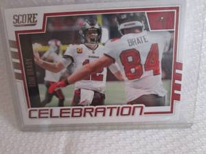 2022 Score Tom Brady Celebration Ca...
