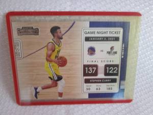 2021-22 Contenders Stephen Curry Ga...