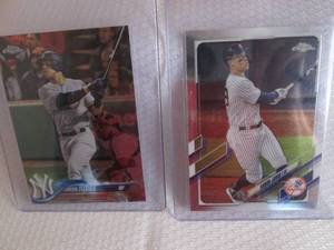 Toops Chrome Aaron Judge Cards...