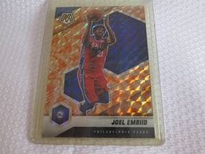2020-21 Mosaic Joel Embiid Orange R...