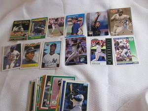 Assorted Rickey Henderson Cards...