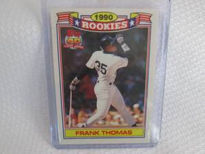1991 Topps Frank Thomas Rookies Car...