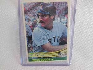 1984 Donruss Wade Boggs Card...