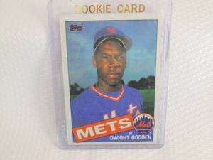 1985 Topps Dwight Gooden Rookie Car...