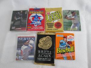 Assorted Baseball Packs...