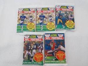 5-1990 Score Football Series 1 Pack...