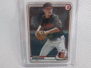 2019 Bowman Gunnar Henderson Rookie...