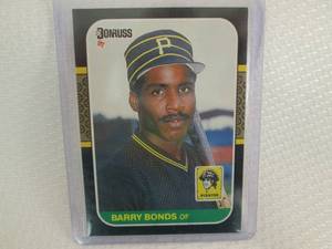 1987 Donruss Barry Bonds Rookie Car...