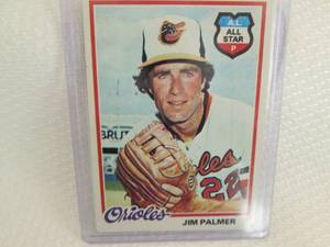 1978 Topps Jim Palmer Card...