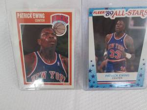 1989-90 Fleer Patrick Ewing Card & ...