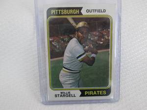 1974 Topps Willie Stargell Card...