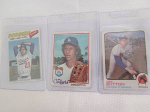 1973 1977 & 1978 Topps Don Sutton C...