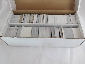 Box Of Baseball Cards...