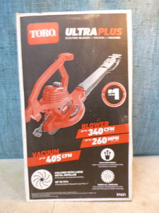 lot 109 image: Toro Ultra Plus Electric Blower, Vacuum and Mulcher