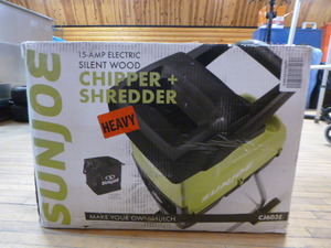 lot 111 image: Sunjoe Electric Chipper and Shredder