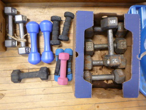 lot 138 image: Assorted Hand Weights
