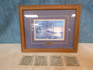 lot 143 image: Sundown Framed Print by Jim Hansel