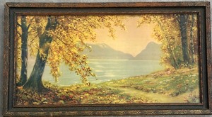 lot 127 image: R. Atkinson Fox Autumn Gold Print