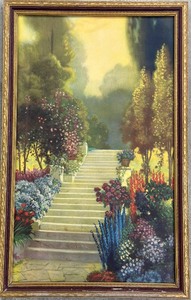 lot 175 image: Ashton Day Golden Stairs Framed Print