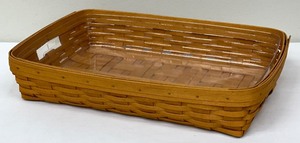 lot 32 image: Longaberger Collectible Basket with Liner - 1997