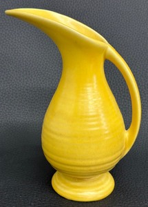 lot 109 image: Vintage Mid Century Yellow Stangl Pitcher