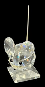 lot 46 image: Swarovski Crystal Mouse Figurine