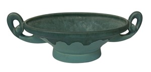 lot 103 image: Roseville Pottery Carnelian Bowl
