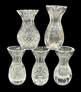 lot 84 image: Variety of Waterford Crystal Bud Vases