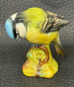lot 141 image: Jon Beswick Blue Tit Bird Figurine