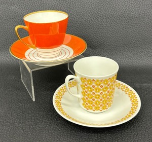 lot 146 image: Two Pretty Porsgrund Teacups
