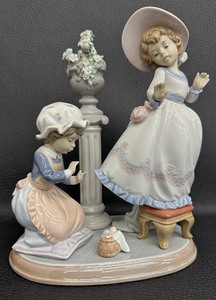 lot 138C image: Lladro A Stitch in Time - #5344