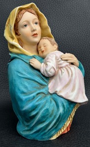 lot 175C image: Madonna of the Street by Roberts Ferruzzi Ceramic Statue - #10265000 - 1982
