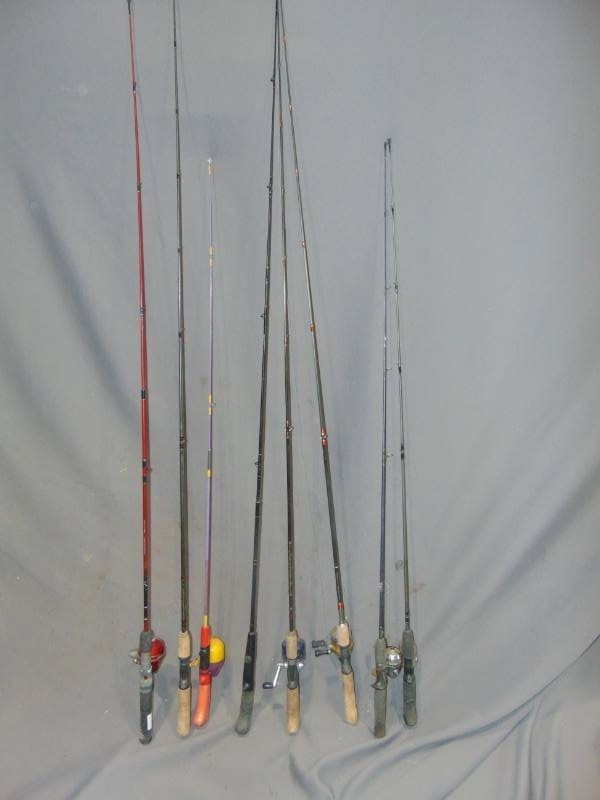 lot 37 image: Mixed Lot of Fishing Poles