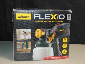 lot 8 image: Wagner Flexio 2000 Electric Handheld HVLP Paint Sprayer