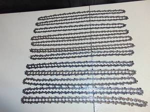 lot 26 image: 12 Pack Ripping Chainsaw Chains 20 Inch Never Sharped