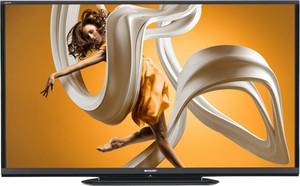 lot 40 image: Sharp LC-80LE650U 80-Inch Aquos HD 1080p 120Hz Smart LED TV