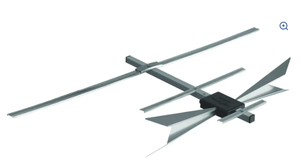 lot 14 image: HDTV antenna, metro DigiTenna DIGDT-M Hi-VHFUHF, 0-20 miles