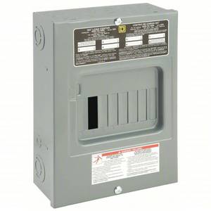 lot 86 image: Load Center 100 A Amps, 120240V AC, 6 Spaces, 10kA, 6 Max. No. of Tandem Breakers, Surface Cover