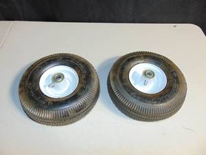 lot 50 image: 2 Pack Sawtooth Bias Tire 4.103.50-4 B4-Ply