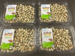 lot 368 image: 4 Pack of Goodfields Wasabi Peas - Artifically Flavored - 9 oz Each
