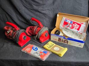 lot 163 image: 2 Vintage Dirt Devil Hand Vacs with Partial Attachment Kit and Bags - Both Work