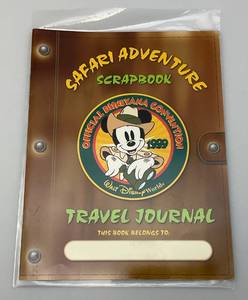 lot 169 image: Vintage 1999 Official Disneyana Convention Travel Journal (In Protective Sleeve)