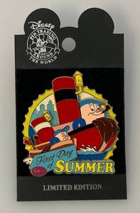 lot 184 image: Vintage Disneys 2003 First Day Of Summer Limited Edition Collectors Pin (NIP)