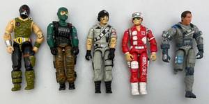 lot 6 image: Misc. 1980s GI Joes (One As Seen)