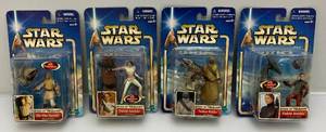 lot 17 image: 2002 STAR WARS Attack Of The Clones Action Figures (NIB)  Packaging Shows Signs Of Wear